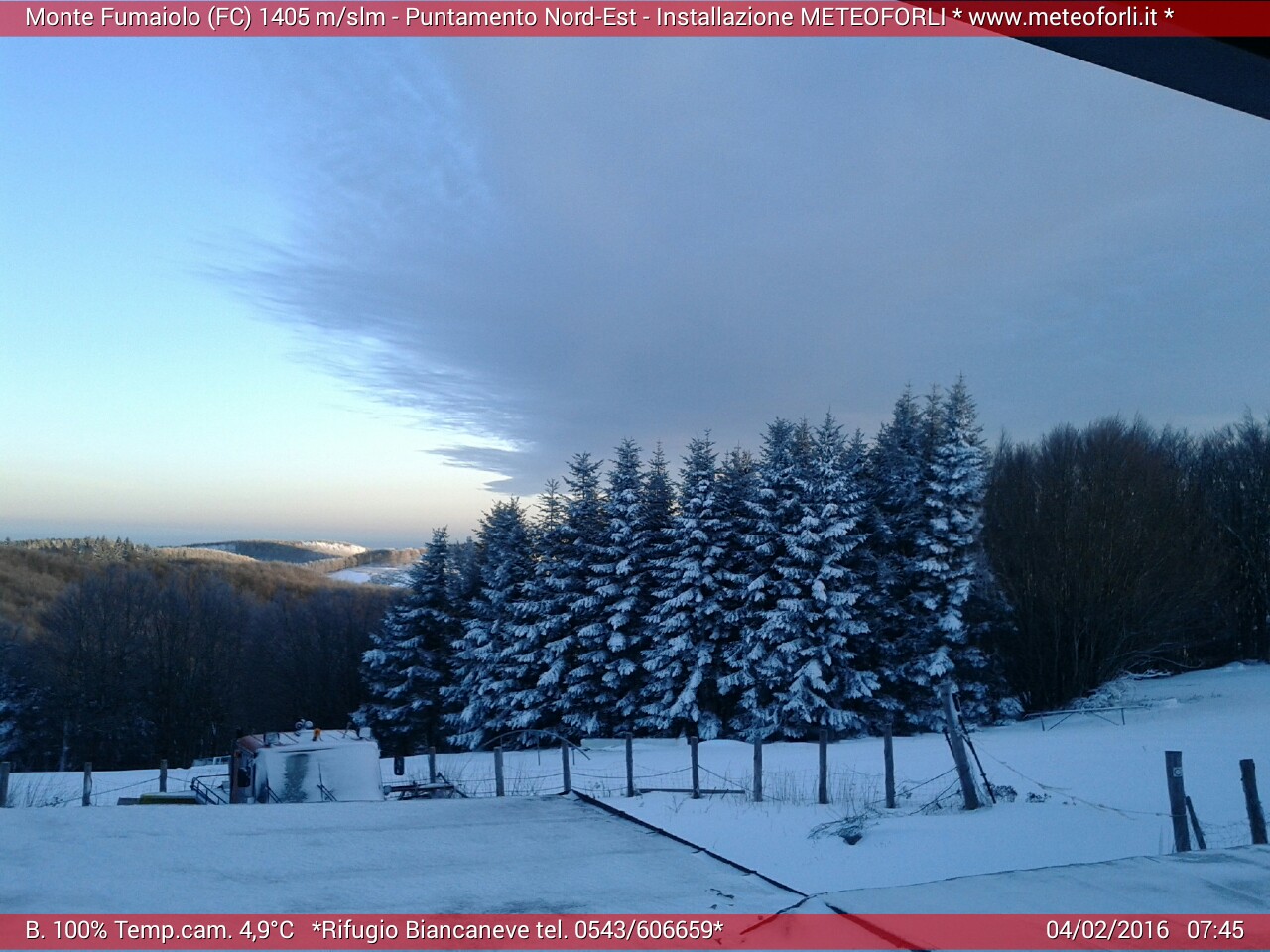 Webcam Monte Fumaiolo