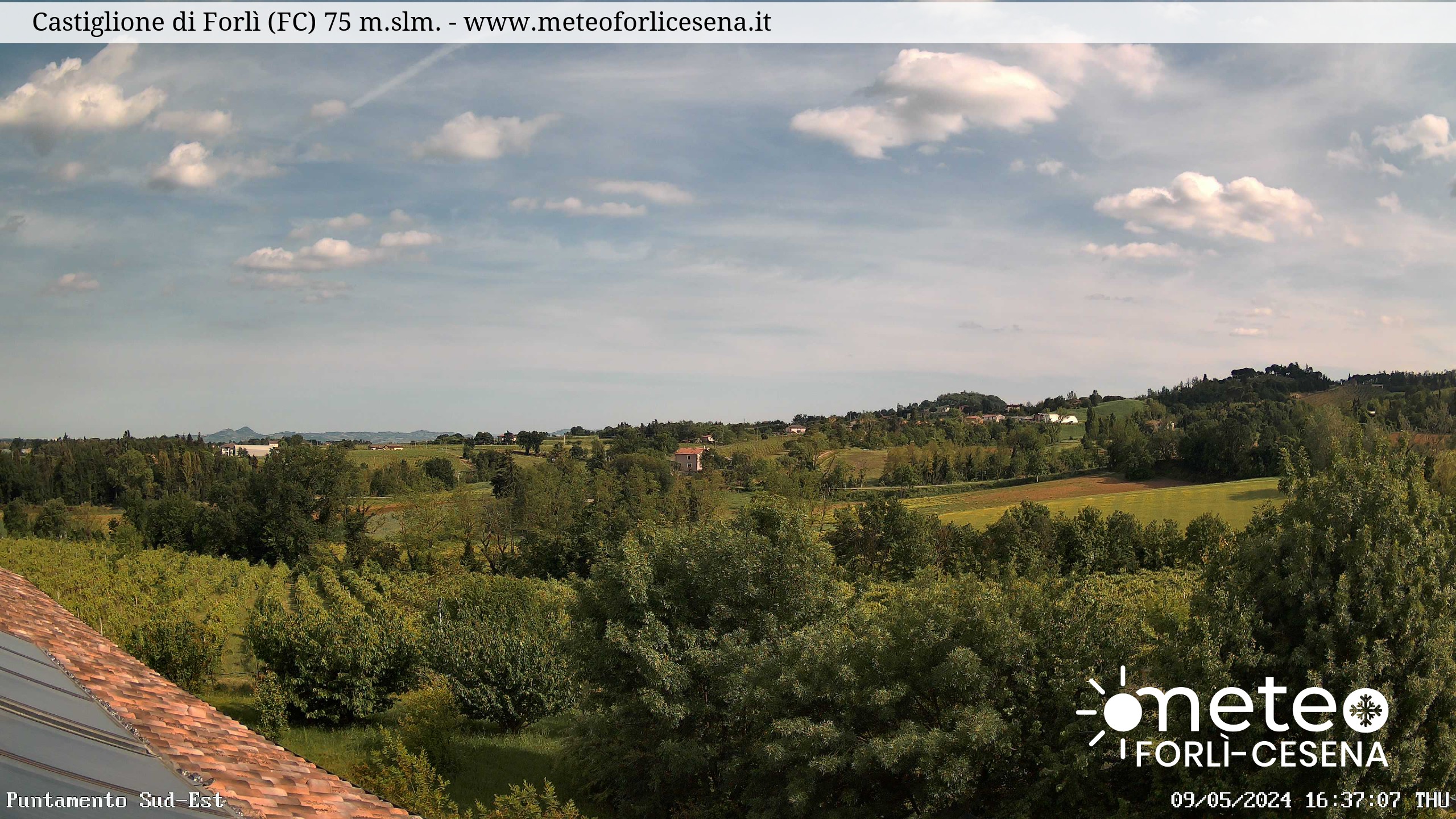 Webcam Emilia Romagna: Castiglione di Forlì